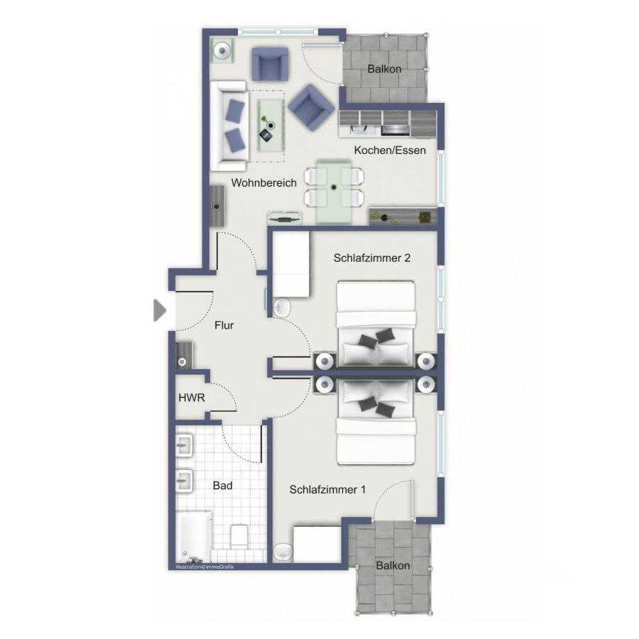 Villa Hanse Wohnung 305 คูล็องสบอร์น ภายนอก รูปภาพ